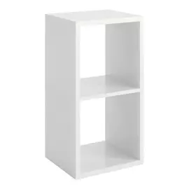 стеллаж 2 полки МИКСИТ 701х315х364мм белый ЛДСП