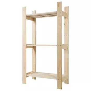 стеллаж 3 полки 115х63х24 хвоя