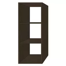 стеллаж 3 секции 364х315х1037мм дуб венге ЛДСП