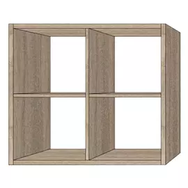 стеллаж 4 секции 700х315х701мм дуб сонома ЛДСП