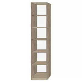 стеллаж 6 полок 400х280х2010мм дуб сонома ЛДСП