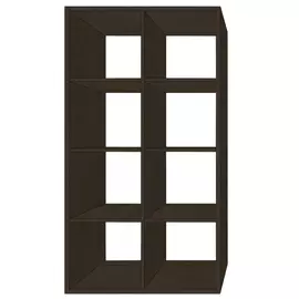 стеллаж 8 секций 700х315х1373мм дуб венге ЛДСП