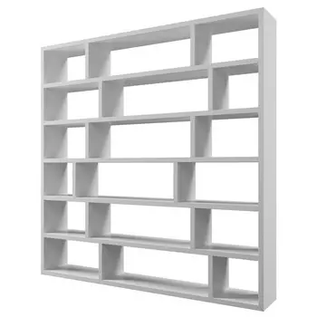стеллаж CESAR 2100x2100x280мм белый