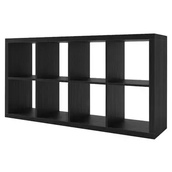 стеллаж PIANO 4x2 1444x752x280мм черный тамбурат