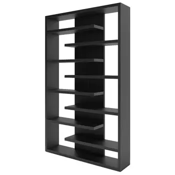 стеллаж SAMSON 1300x2100x280мм черный тамбурат