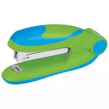 степлер 10 Berlingo Fuze до 15л 50 скоб зеленый