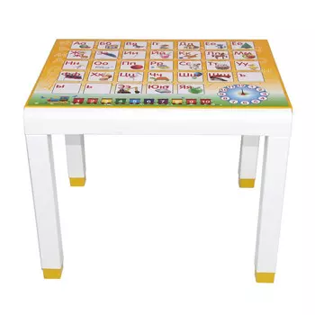стол детский 60х50х49см с деколем в асс-те
