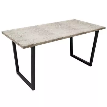 стол нераздвижной ФЕЛИКС 1200х750мм бетон ЛДСП/металл