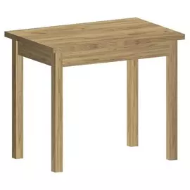 стол кухонный раскладной 900(1200)х600(900)х766мм дуб крафт золотой МДФ/ЛДСП