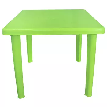 стол квадратный 80x80x71см салатовый пластик