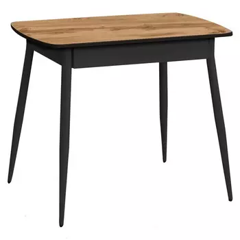 стол НОРДИК 900х600х750мм дуб вотан металл/ЛДСП