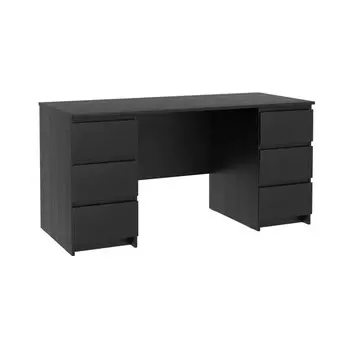 стол письменный КАСТОР 6 ящиков 1510x750x650мм венге ЛДСП