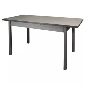 стол раздвижной ДЕНВЕР 1100(1400)х680мм антрацит ЛДСП/металл