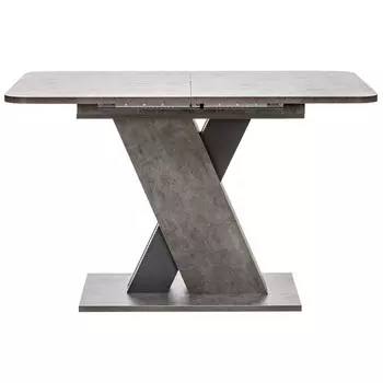 стол раздвижной Leset Гросс 1200(1555)x750x755мм камень темный/графит ЛДСП