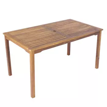 стол садовый прямоугольный акация 140х80х74см