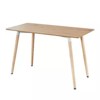 стол SCANDY 1200х800х750мм МДФ/дерево бежевый