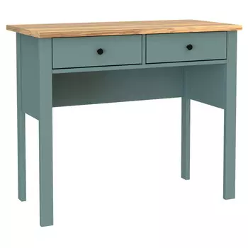 стол туалетный САГА 920х450х768мм темно-бирюзовый/ясень ЛДСП