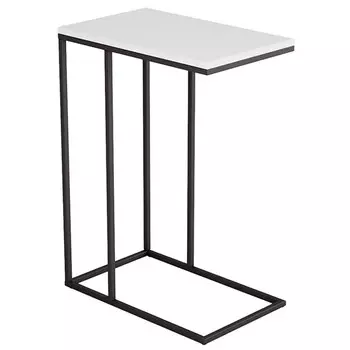 стол журнальный Калифорния Агами 500х310х705мм белый