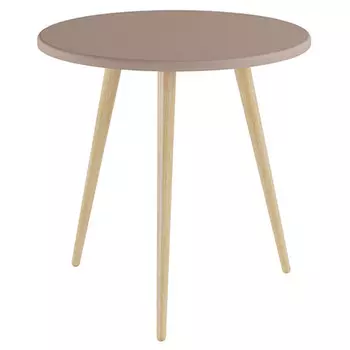 стол журнальный Калифорния Бекс-450 450х450х450мм пудра