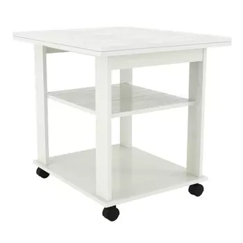 стол журнальный Консул 700х650х600мм белый ЛДСП