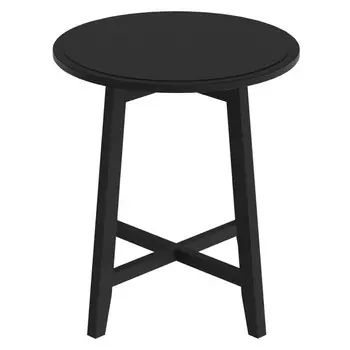 стол журнальный NEO 2 490х490х510мм черное дерево МДФ/бук