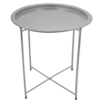 стол журнальный Org-13 470х470х505мм серебряный