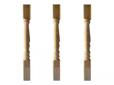 столб точеный тип 2 СТ2-100 1100x100x100м0