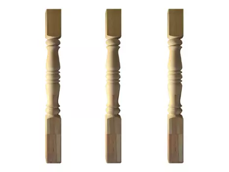 столб точеный тип 3 СТ3-80 1100х80х80мм