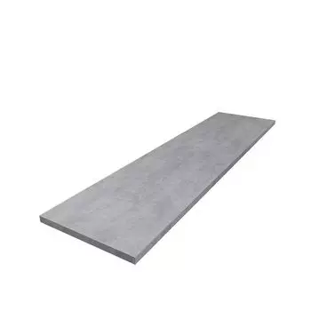 столешница 2400х600х38 Цемент светлый с кромкой