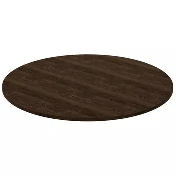 столешница ВАРДЕК 700х700х16 мм, круглая, ДСП, Дуб кантенберри