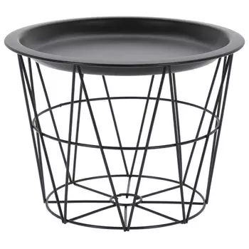 столик-поднос KOOPMAN Smol 250х200мм черный