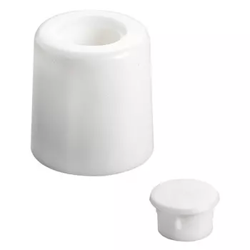 стопор для двери HETTICH D26,5x29мм пластик белый