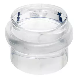 стопор для двери HETTICH самоклеющийся D38x30мм пластик прозрачный