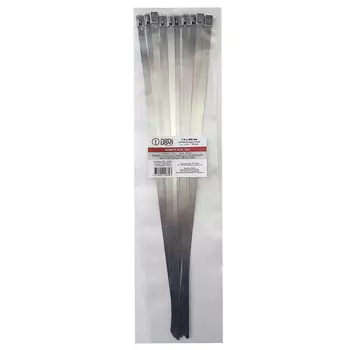 стяжка кабельная DORI 400х7,9мм 10шт нержавеющая сталь