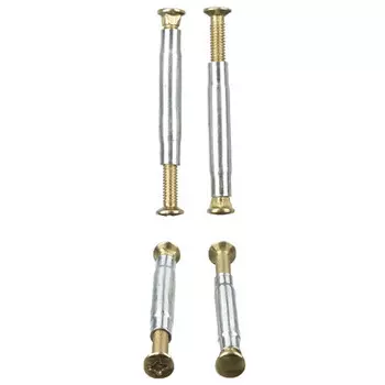 стяжки MSM для дверных ручек на планке полированная латунь 2шт