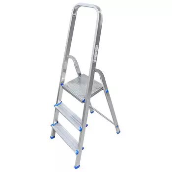 стремянка односекционная LADDERBEL 3 ступени алюминиевая
