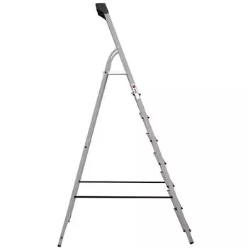 стремянка стальная UGO LOKS 8 ступеней с лотком для инструментов