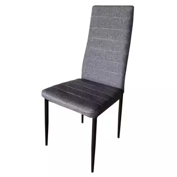 стул COMFY 420х400х960мм ткань/металл серый