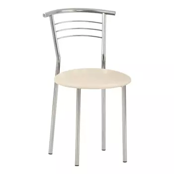 стул кухонный АМУЛЕТ 390х450 мм, бежевый, металлический