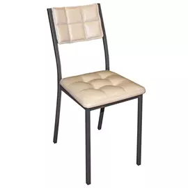 стул кухонный ДУНКАН 500х860х380 мм, бежевый, металлический