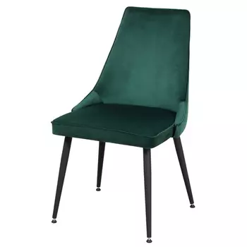 стул ЛОРД 530х580х910мм темно-зеленый ткань/металл