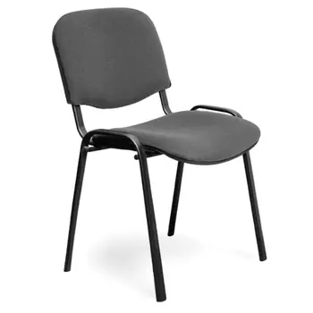 стул офисный ИЗО 540х610х790мм серый ткань/металл