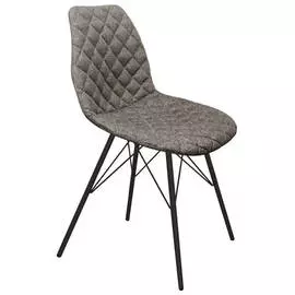 стул Sheffilton SHT-ST29-С12/S37 коричневый сахар/черный муар рогожка/металл