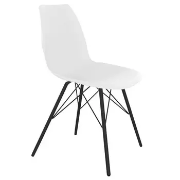 стул Sheffilton SHT-ST29/S37 460х480х840 белый/черный муар