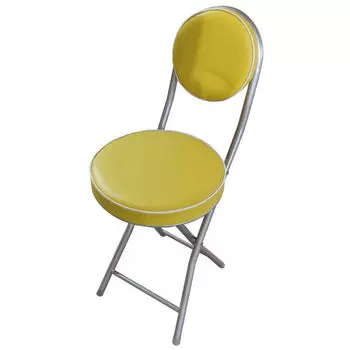 стул складной 41х30х73см металл/иск кожа зеленый