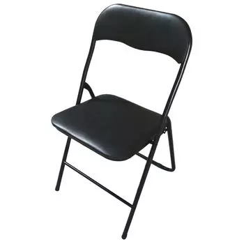 стул складной 44х45х79см металл/ПВХ черный