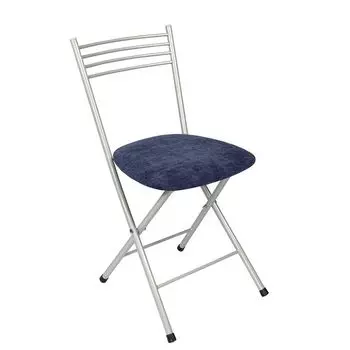 стул складной Хлоя 400х498х797мм вельвет синий