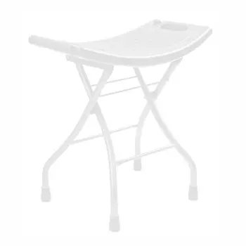 стул складной в ванну ССВ1 520х320х525 белый