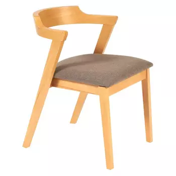 стул VERSA 544х560х740мм бук/ткань натуральный/коричневый