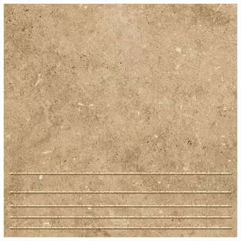 ступень клинкерная керамическая КЕРАМИН Вермонт 3 29,8х29,8 бежевый
